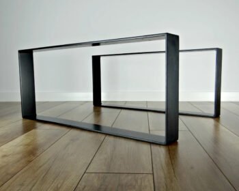 40 Cm Sehpa Ayağı Metal Balkon Sehpası Ayağı Dikdörtgen - Görsel 4