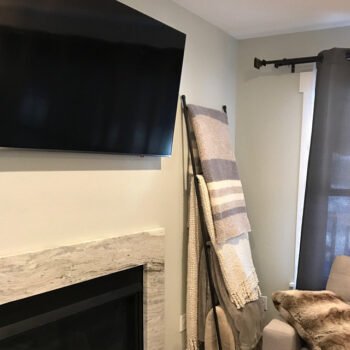 Şal Askılığı Metal Şal Askısı Merdiven Askılık - Görsel 4
