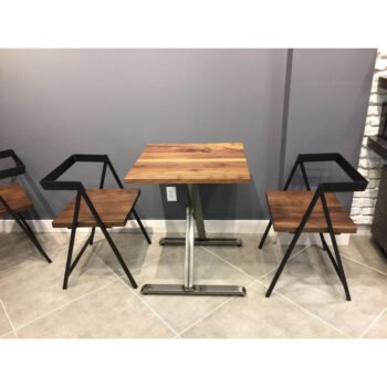 Kare Masa Cafe Masası Küçük Masa Modeli - Görsel 4