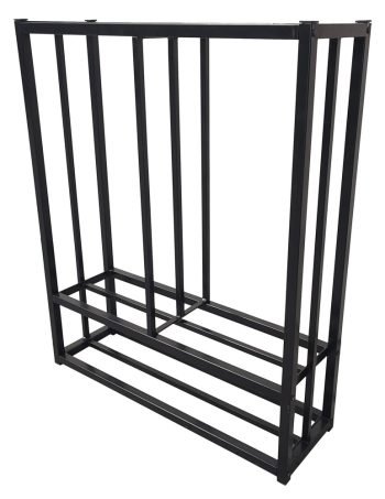 Şömine İçin Odunluk Metal Odun İstifleyici Dolap - Görsel 4