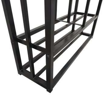 Şömine İçin Odunluk Metal Odun İstifleyici Dolap - Görsel 2