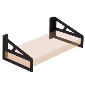 Gizli Raf Tutucu Metal Duvar Dekor Rafı