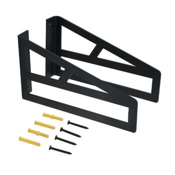 Gizli Raf Tutucu Metal Duvar Dekor Rafı - Görsel 3