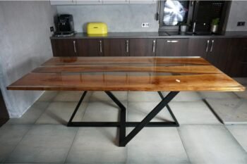 Çapraz Masa Ayağı Yemek Masası Ayağı Mutfak Masası - Görsel 3
