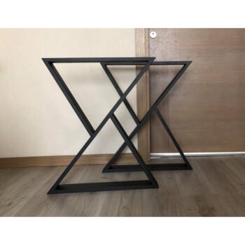 Ağaç Masa Ayakları Metal Ayak Metal Masa Ayağı - Görsel 4