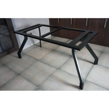 Siyah Metal Mobilya Ayağı Mermer Masa Ayağı Ahşap Masa Ayağı - Görsel 4