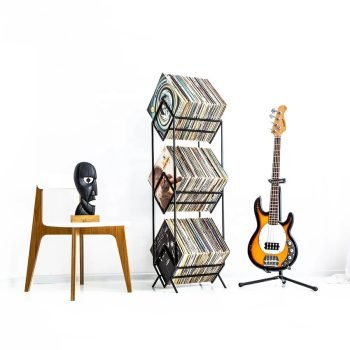 Dekoratif Dergilik Plaklık Cd Organizer - Görsel 2