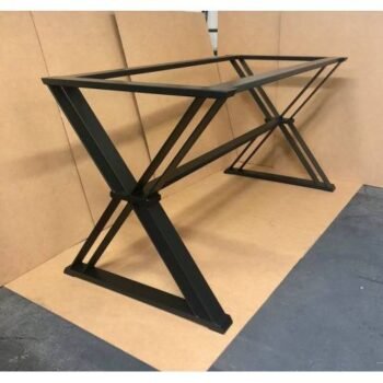 Demir Mobilya Ayağı Yemek Masası Metal Mutfak Masası - Görsel 2