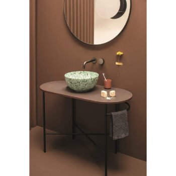 Ayaklı Banyo Lavabosu Metal Lavabo Taşıyıcı
