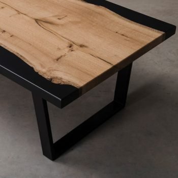 Epoxy Sehpa Epoksi Orta Sehpa Epoksi Kütük Sehpa - Görsel 7