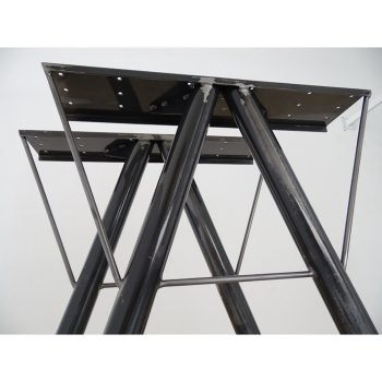 Yuvarlak Borudan Yapılmış Metal Güçlü, Sağlam Masa Ayağı - Görsel 2