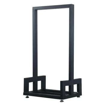 Büyük Odun Kovası Şömine Yanı Metal Odunluk - Görsel 2