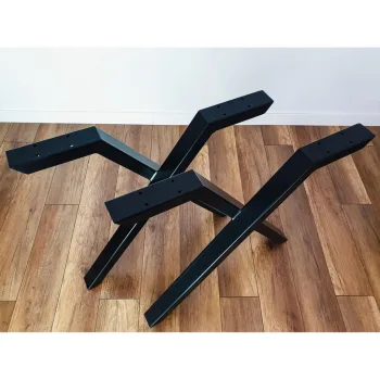Çalışma Masası Ayağı Metal Masa Ayağı Fiyatı X Model Ayak - Görsel 6