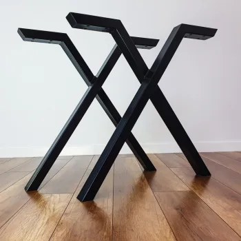 Çalışma Masası Ayağı Metal Masa Ayağı Fiyatı X Model Ayak - Görsel 7