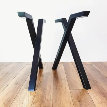 Çalışma Masası Ayağı Metal Masa Ayağı Fiyatı X Model Ayak - Görsel 8
