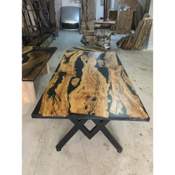Epoksi Reçine Masa Epoxy Masa Epoksi Ahşap Masa - Görsel 3