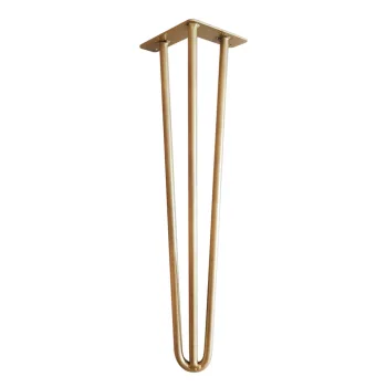 Gold Metal Masa Ayağı Metal Yemek Masası Ayağı Sehpa Ayağı - Görsel 3