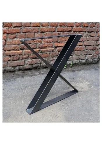 Lama Demirden Çapraz Metal Masa Ayağı - Görsel 2
