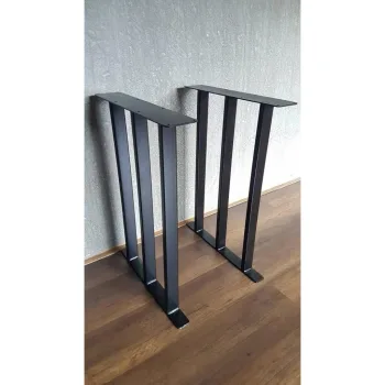 Masa Profil Ayak Yemek Masası Ayağı Metal Tasarım Masa Ayağı - Görsel 4