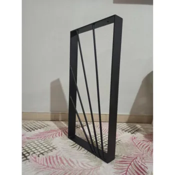 Tahta Sehpa Ayağı Metal Tasarım Kütük Sehpa Ayağı - Görsel 8