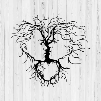 Romantik Tablo Kadın Ve Erkek Temalı Metal Tablo - Görsel 3