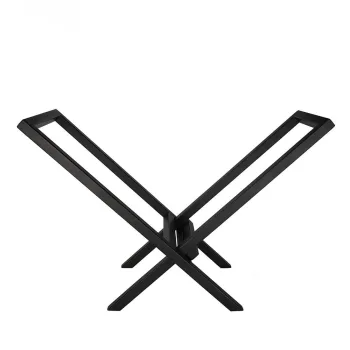 Şömine Kenarı Odunluk Metal Odunluk Odun Kovası - Görsel 2