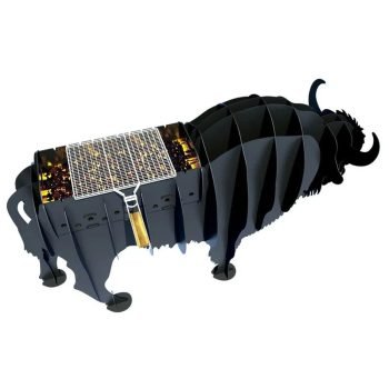 Bizon Mangal Kömürlü Barbekü Metal Bizon Şeklinde Mangal - Görsel 5