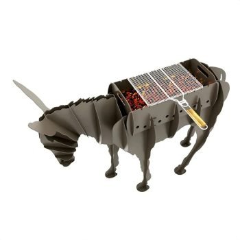 Eşek Şeklinde Mangal Kömürlü Barbekü Metal Eşek Mangal - Görsel 2