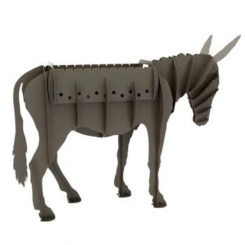 Eşek Şeklinde Mangal Kömürlü Barbekü Metal Eşek Mangal - Görsel 5