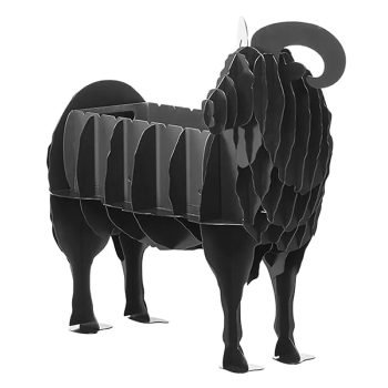 Koç Şeklinde Mangal Kömürlü Barbekü Metal Koç Mangal - Görsel 2
