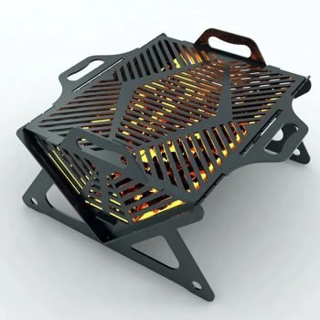 Taşınabilir Mangal Kömürlü Barbekü Metal Portatif Mangal İmalatı - Görsel 3