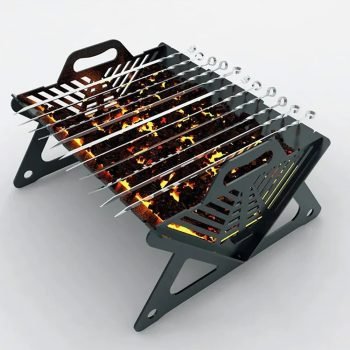 Taşınabilir Mangal Kömürlü Barbekü Metal Portatif Mangal İmalatı