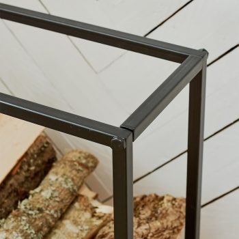 Şömine Aksesuarları Odunluk Soba Yanı Odunluk Metal Odunluk - Görsel 7