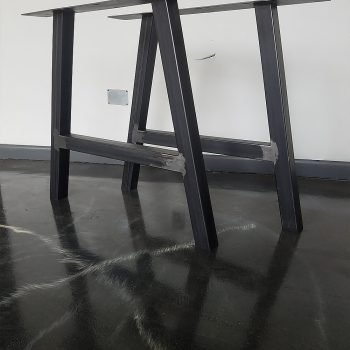 A Masa Ayağı Metal Masa Ayakları Siyah 70 cm