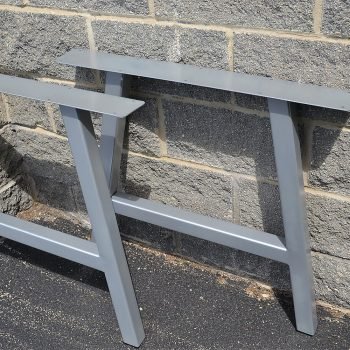 A Masa Ayağı Metal Masa Ayakları Siyah 70 cm - Görsel 8