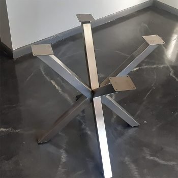 Ahtapot Masa Ayağı Metal X Şekli Metal Masa Ayağı - Görsel 3