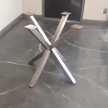 Ahtapot Masa Ayağı Metal X Şekli Metal Masa Ayağı - Görsel 5