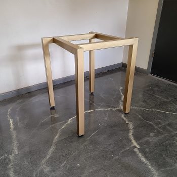 Kare Masa Ayağı Metal Dekoratif Mutfak Masası Ayakları - Görsel 5
