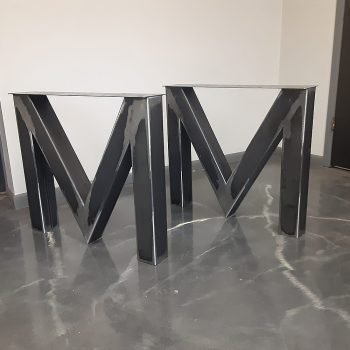 M Harfi Masa Ayağı Metal Profil Masa Ayağı Fiyatı - Görsel 3