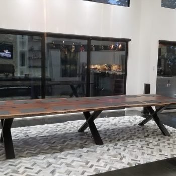 X Tasarım Masa Ayağı Sağlam Metal Çapraz Masa Ayağı Fiyatı - Görsel 4