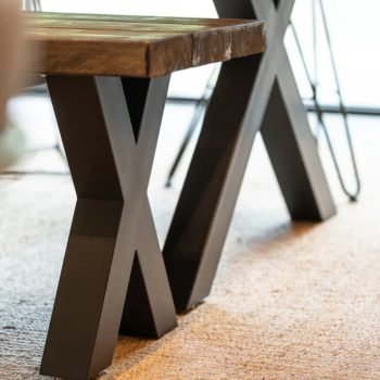 X Şekli Bench Ayağı X Bench Bacağı Çapraz Metal Bench Ayağı Fiyatı - Görsel 4