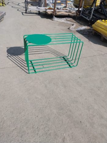 Yeşil Renk Tabureli Ayakkabılık - Görsel 3